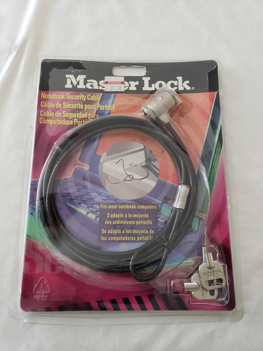 Master lock notebook security - lock,