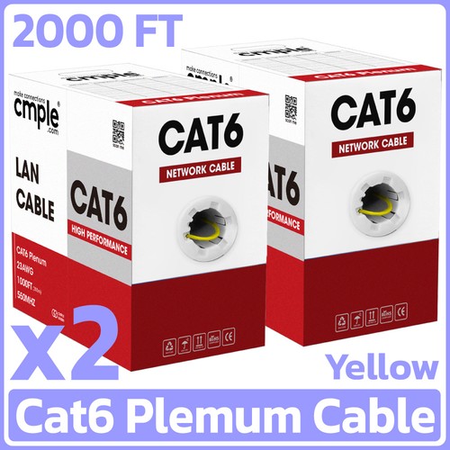 Pack cat6 plenum lan - 2,