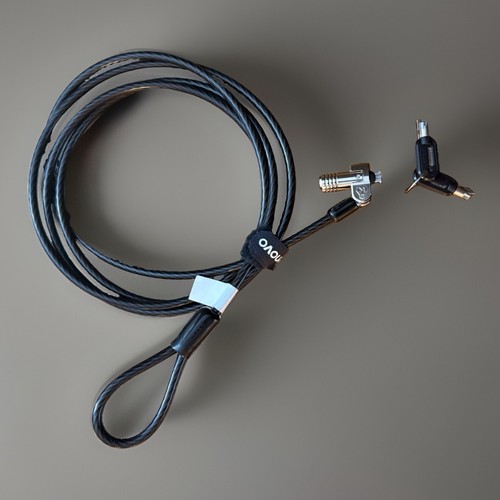 Oem lenovo security cable lock - security,